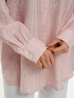 Рубашка светло-розовая с длинным рукавом Jetty(фото6)