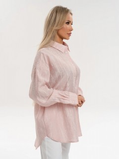 Рубашка светло-розовая с длинным рукавом Jetty(фото9)