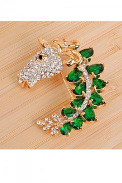 Брошь в виде лошади Rada