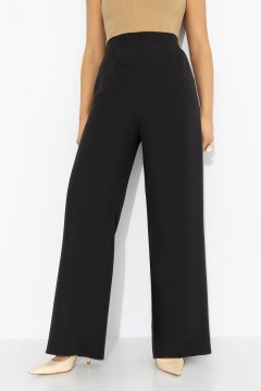 Брюки чёрные с защипами Charutti(фото3)