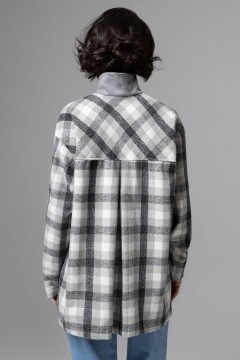 Свитшот серый комбинированный Charutti(фото7)