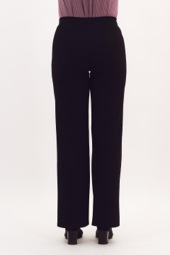 Брюки чёрные из трикотажа Braslava(фото6)