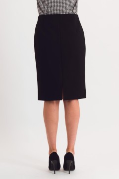 Юбка-карандаш светло-зелёная из искусственной замши Braslava(фото6)