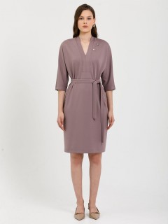 Платье трикотажное с брошкой Priz(фото2)