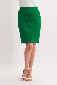 Юбка-карандаш ярко-зелёная Braslava(фото4)