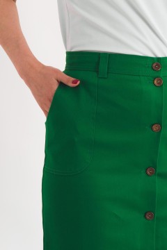 Юбка-карандаш ярко-зелёная Braslava(фото5)