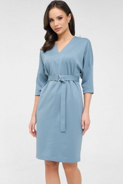 Платье трикотажное с поясом Priz