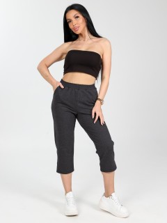 Бриджи трикотажные цвета антрацит Iv-capriz(фото2)