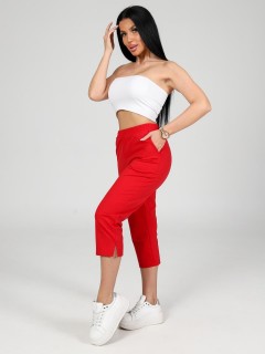 Бриджи трикотажные в красном цвете Iv-capriz(фото5)