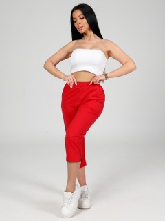 Бриджи трикотажные в красном цвете Iv-capriz(фото3)