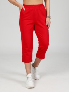 Бриджи трикотажные в красном цвете Iv-capriz(фото4)