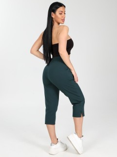 Бриджи трикотажные в тёмно-зелёном цвете Iv-capriz(фото8)