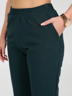 Бриджи трикотажные в тёмно-зелёном цвете Iv-capriz(фото6)