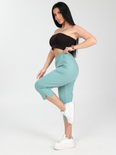 Бриджи трикотажные в фисташковом цвете Iv-capriz(фото7)