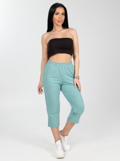 Бриджи трикотажные в фисташковом цвете Iv-capriz(фото2)