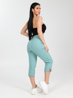 Бриджи трикотажные в фисташковом цвете Iv-capriz(фото8)