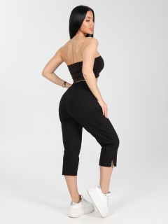 Бриджи трикотажные в чёрном цвете Iv-capriz(фото7)