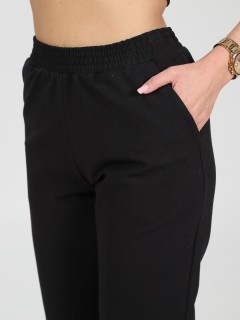 Бриджи трикотажные в чёрном цвете Iv-capriz(фото5)