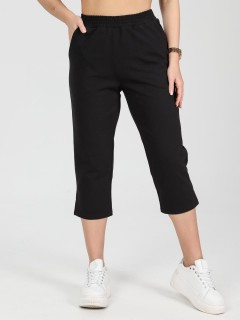 Бриджи трикотажные в чёрном цвете Iv-capriz(фото3)