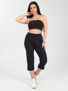 Бриджи трикотажные в цвете индиго Iv-capriz(фото2)