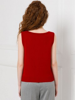 Блуза вязаная без рукавов Priz(фото5)