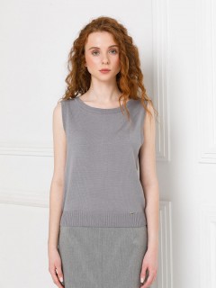 Блуза вязаная без рукавов Priz(фото4)