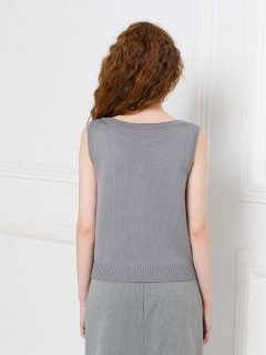 Блуза вязаная без рукавов Priz(фото6)