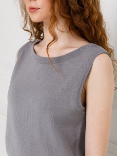 Блуза вязаная без рукавов Priz(фото3)