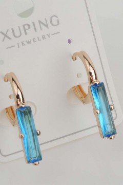 Серьги с замком кольцо Rada