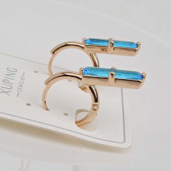 Серьги с замком кольцо Rada(фото2)