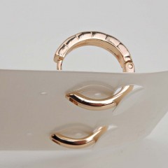 Серьги с замком кольцо Rada(фото3)