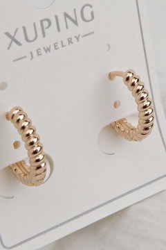 Серьги с замком кольцо Rada