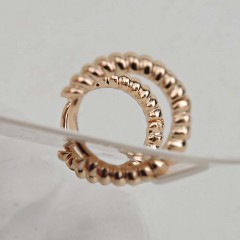 Серьги с замком кольцо Rada(фото3)