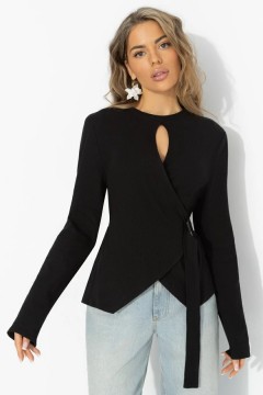 Джемпер чёрный трикотажный Charutti