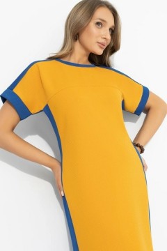 Платье в стиле сolor block Charutti(фото3)