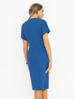 Платье в стиле сolor block Charutti(фото6)