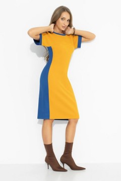 Платье в стиле сolor block Charutti(фото2)