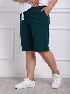 Шорты с карманами в цвете изумруд Iv-capriz(фото3)