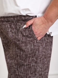 Шорты с карманами в коричневом цвете Iv-capriz(фото5)