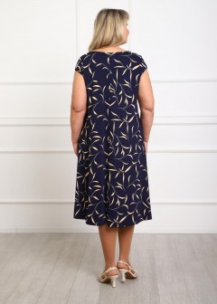 Платье трикотажное с принтом Iv-capriz(фото7)