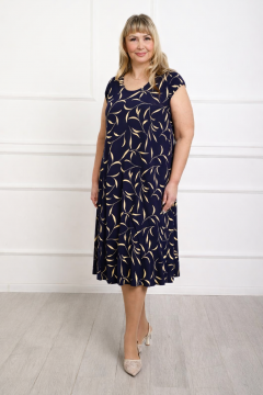 Платье трикотажное с принтом Iv-capriz(фото2)