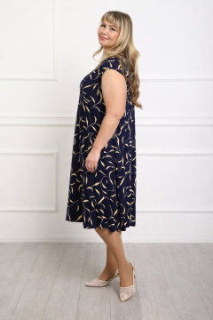 Платье трикотажное с принтом Iv-capriz(фото6)