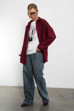 Футболка трикотажная с принтом Kosmos(фото3)