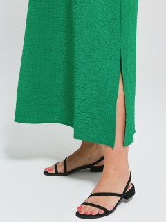 Платье комбинированное с разрезами по низу Dora(фото8)