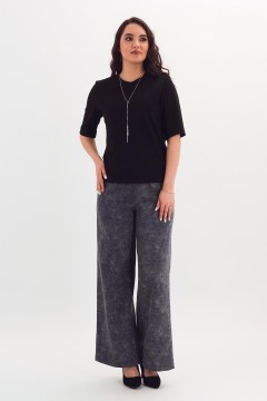 Футболка трикотажная чёрная Braslava(фото2)