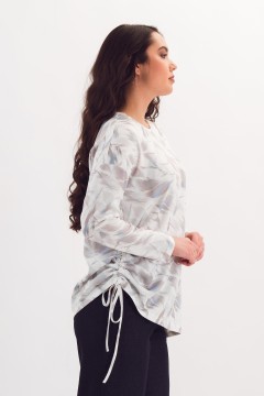 Туника трикотажная с принтом Braslava(фото5)