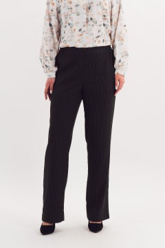 Брюки тёмно-серые в полоску Braslava(фото2)