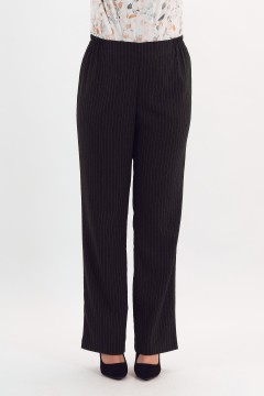 Брюки тёмно-серые в полоску Braslava(фото4)