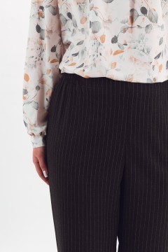 Брюки тёмно-серые в полоску Braslava(фото3)