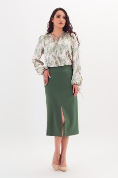 Блузка светлая с длинными рукавами Braslava(фото2)